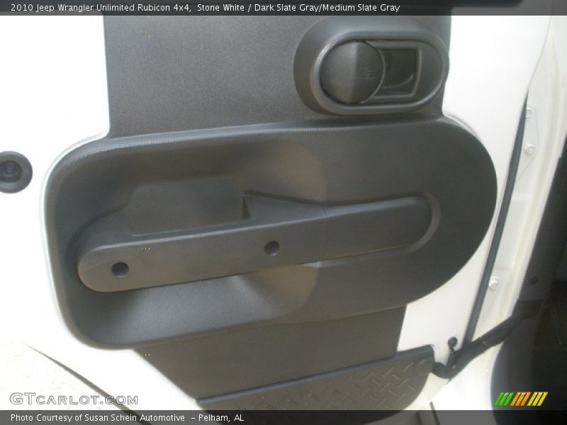 Stone White / Dark Slate Gray/Medium Slate Gray 2010 Jeep Wrangler Unlimited Rubicon 4x4