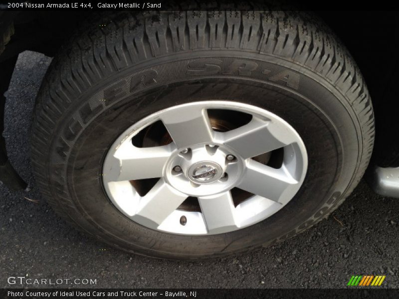 Galaxy Metallic / Sand 2004 Nissan Armada LE 4x4