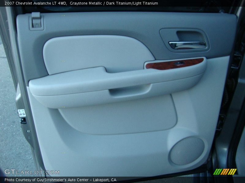 Graystone Metallic / Dark Titanium/Light Titanium 2007 Chevrolet Avalanche LT 4WD