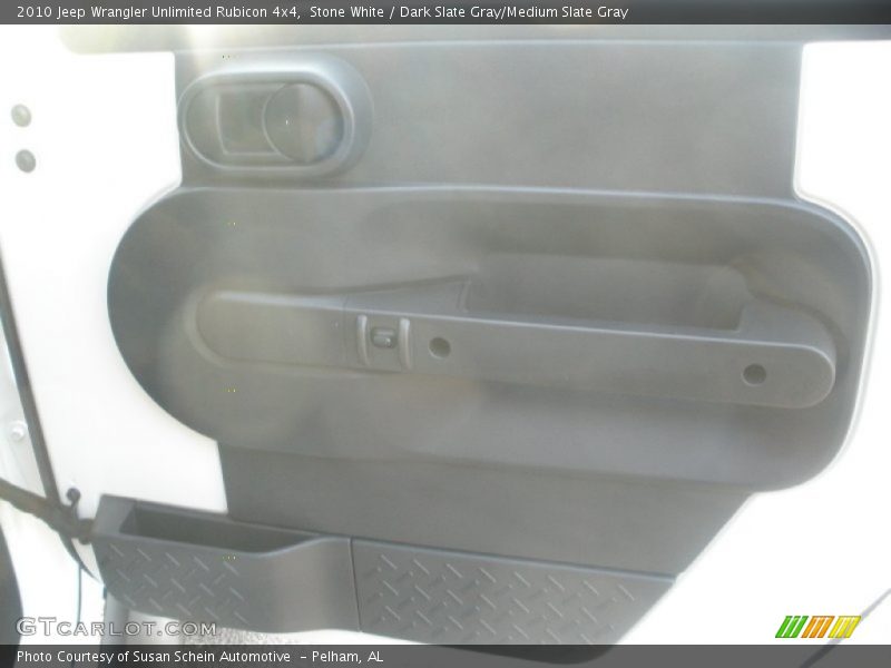 Stone White / Dark Slate Gray/Medium Slate Gray 2010 Jeep Wrangler Unlimited Rubicon 4x4