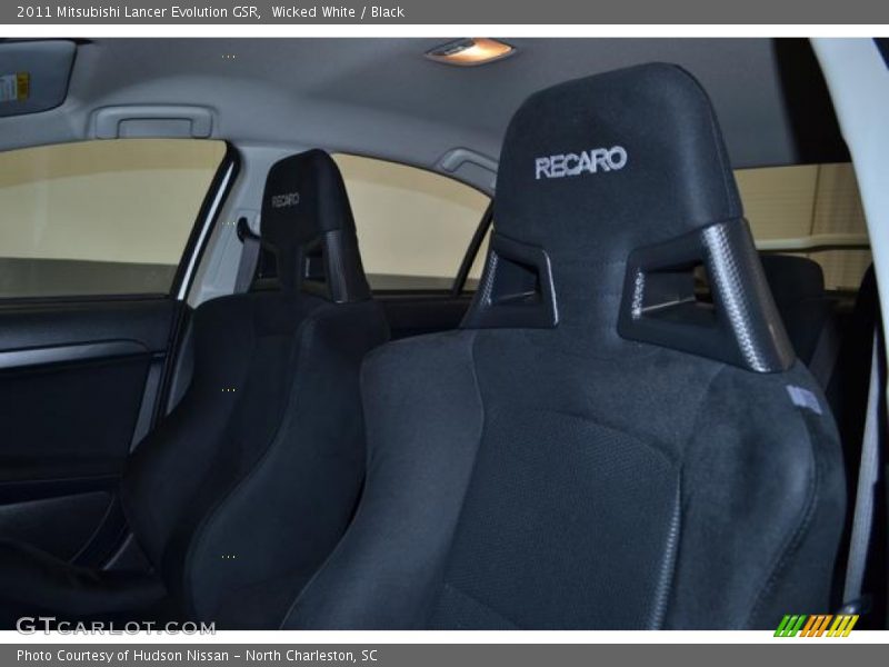 Wicked White / Black 2011 Mitsubishi Lancer Evolution GSR