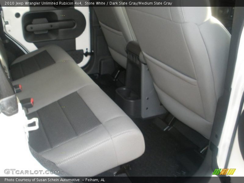 Stone White / Dark Slate Gray/Medium Slate Gray 2010 Jeep Wrangler Unlimited Rubicon 4x4