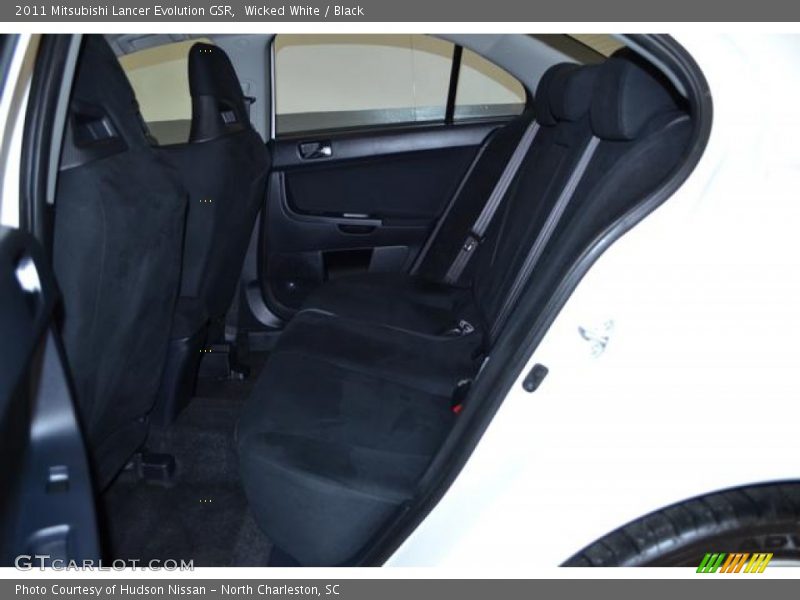 Wicked White / Black 2011 Mitsubishi Lancer Evolution GSR