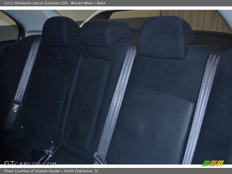 Wicked White / Black 2011 Mitsubishi Lancer Evolution GSR