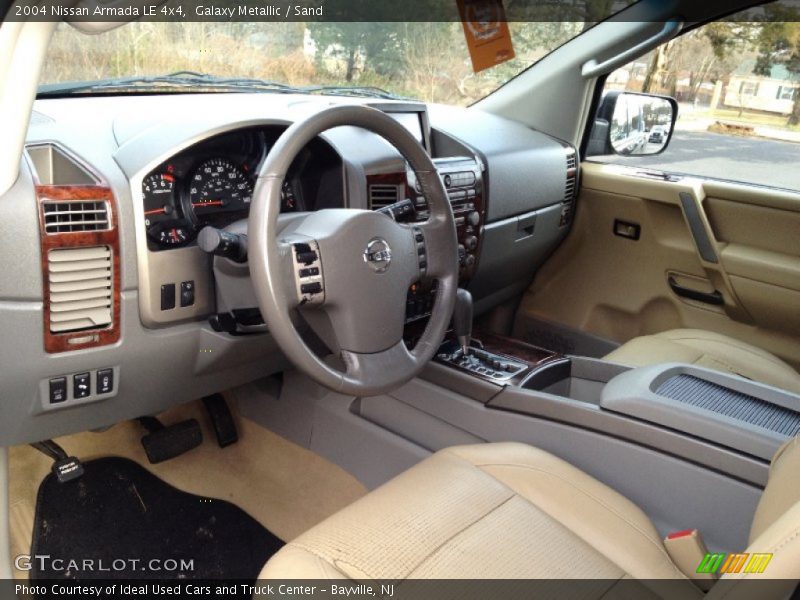 Galaxy Metallic / Sand 2004 Nissan Armada LE 4x4