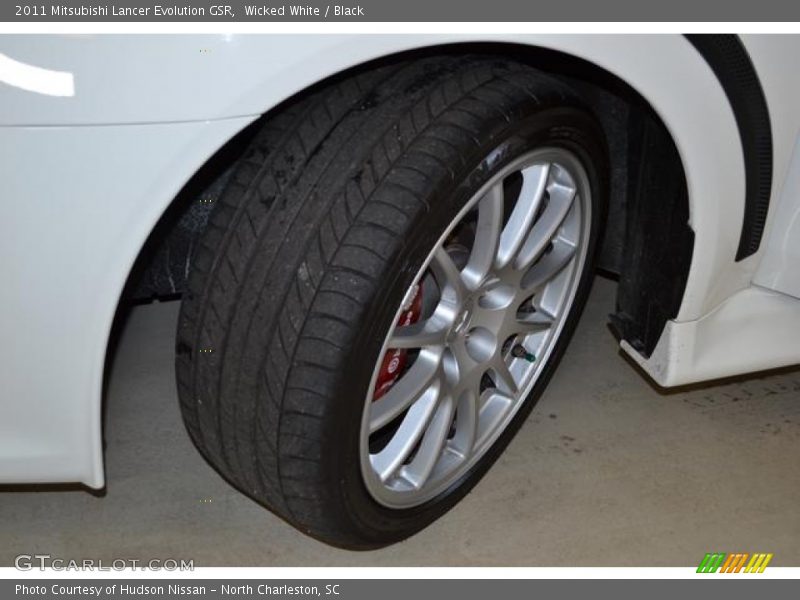 Wicked White / Black 2011 Mitsubishi Lancer Evolution GSR