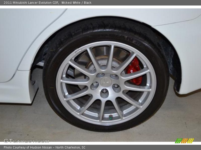 Wicked White / Black 2011 Mitsubishi Lancer Evolution GSR