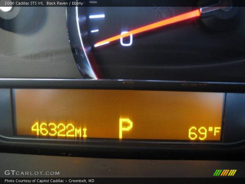 Black Raven / Ebony 2006 Cadillac STS V6