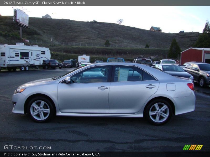 Classic Silver Metallic / Black 2012 Toyota Camry SE