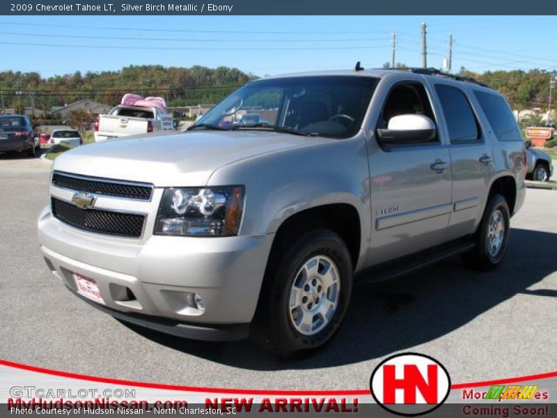 Silver Birch Metallic / Ebony 2009 Chevrolet Tahoe LT