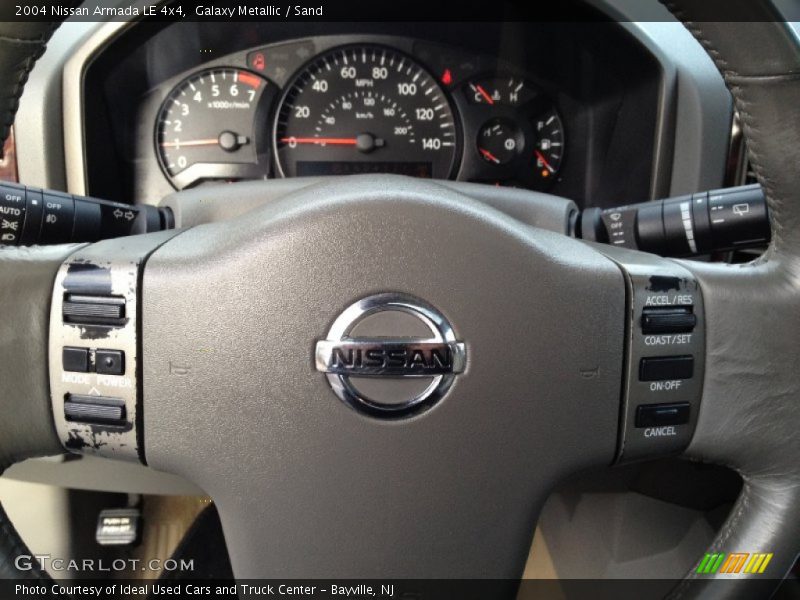 Galaxy Metallic / Sand 2004 Nissan Armada LE 4x4