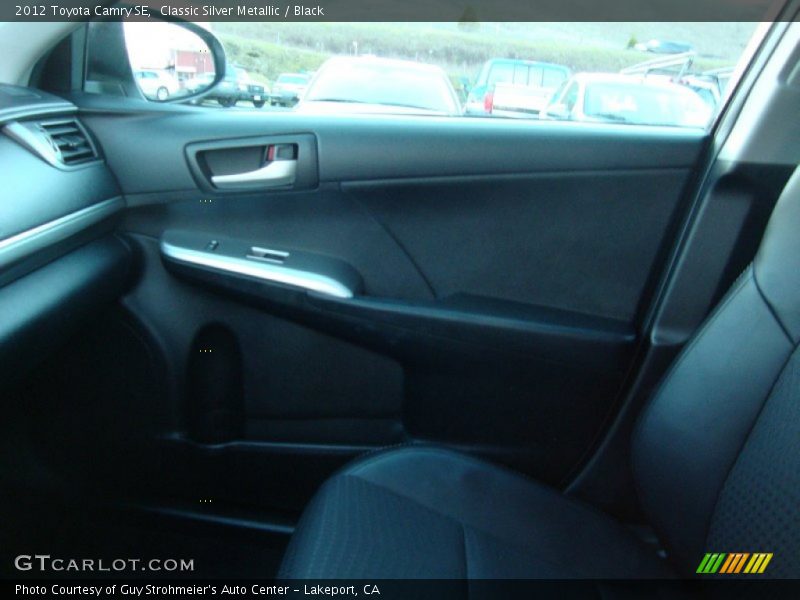 Classic Silver Metallic / Black 2012 Toyota Camry SE