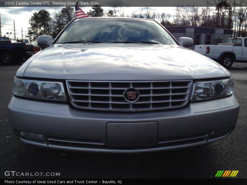 Sterling Silver / Dark Gray 2002 Cadillac Seville STS