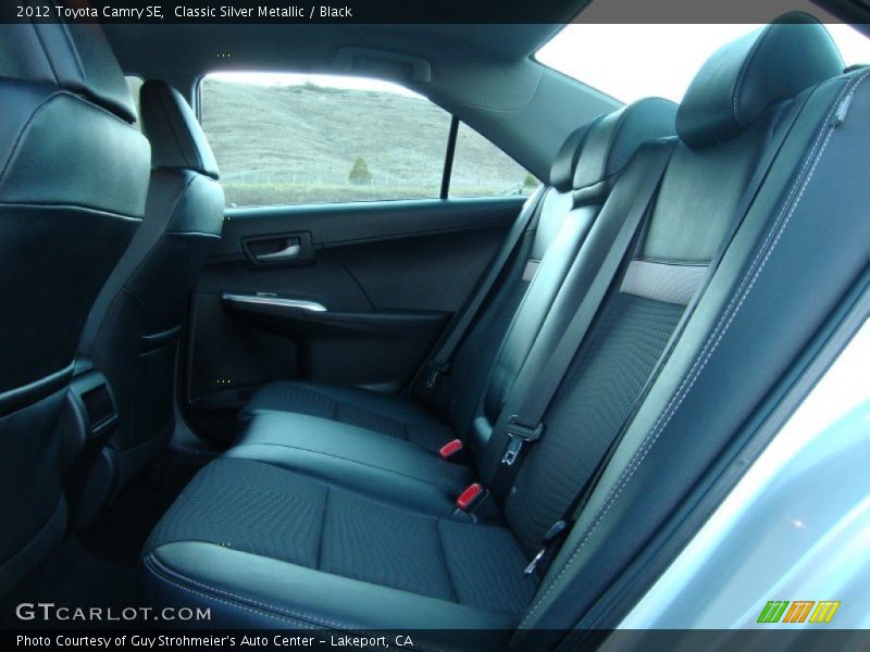Classic Silver Metallic / Black 2012 Toyota Camry SE