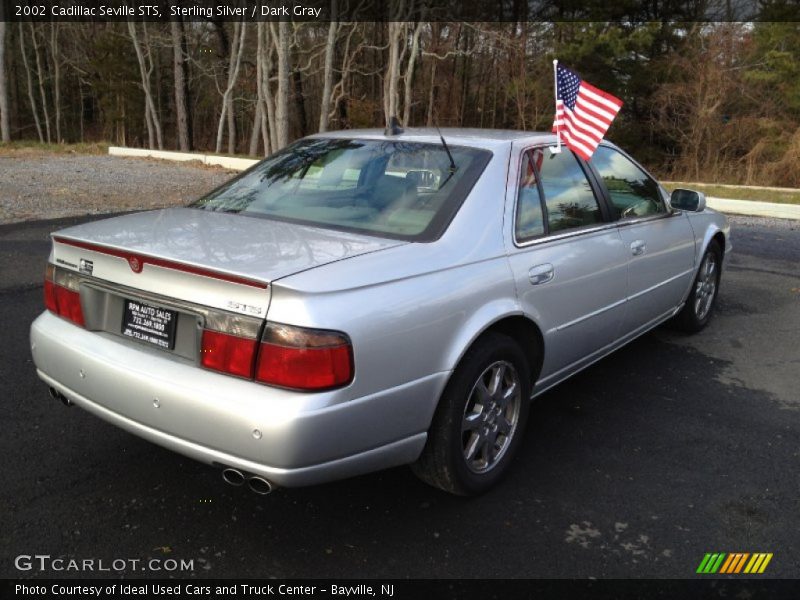 Sterling Silver / Dark Gray 2002 Cadillac Seville STS