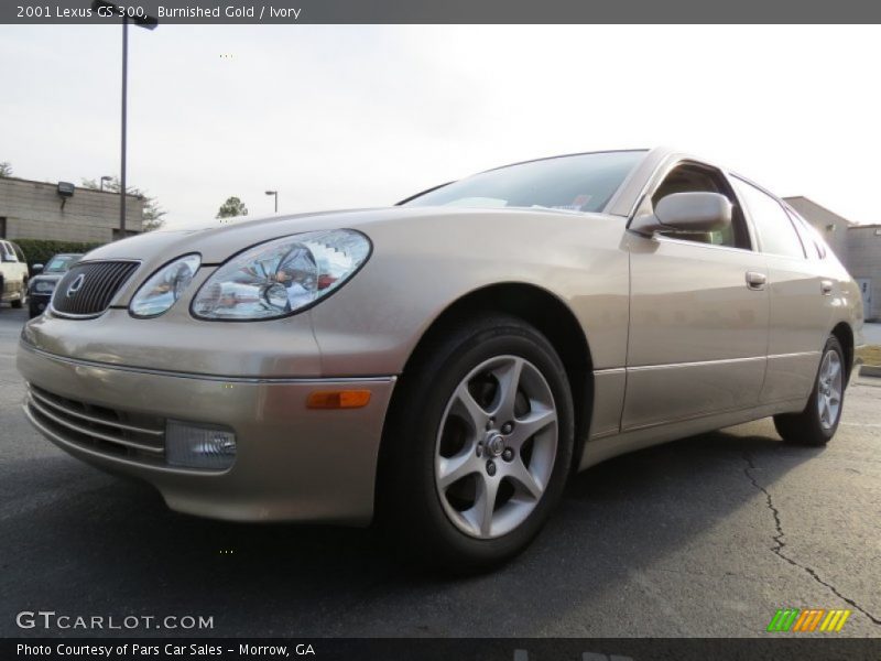 Burnished Gold / Ivory 2001 Lexus GS 300