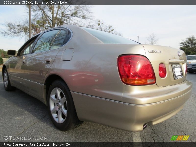 Burnished Gold / Ivory 2001 Lexus GS 300