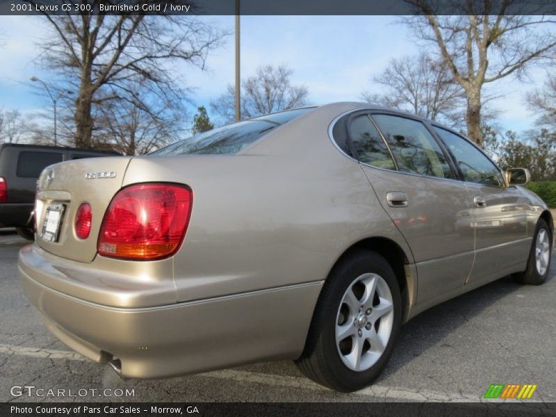 Burnished Gold / Ivory 2001 Lexus GS 300