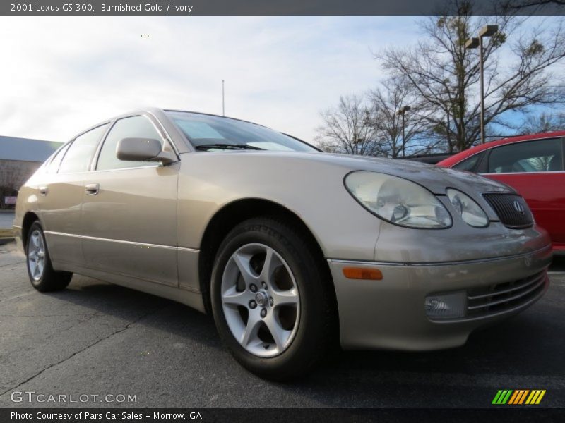 Burnished Gold / Ivory 2001 Lexus GS 300
