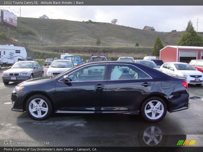 Attitude Black Metallic / Black 2012 Toyota Camry SE