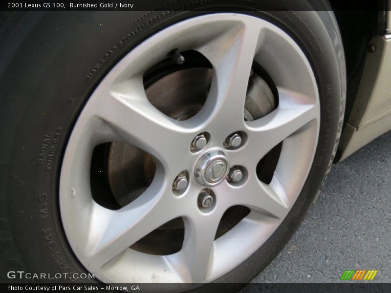 Burnished Gold / Ivory 2001 Lexus GS 300