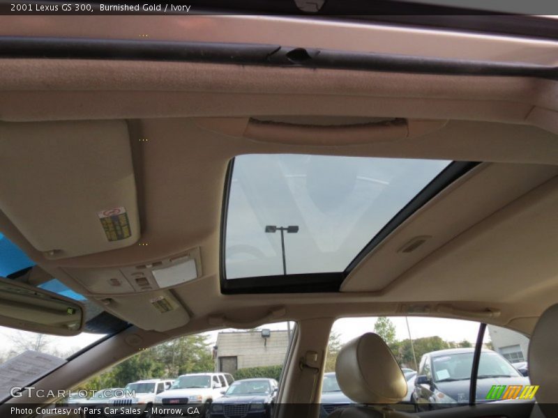 Burnished Gold / Ivory 2001 Lexus GS 300