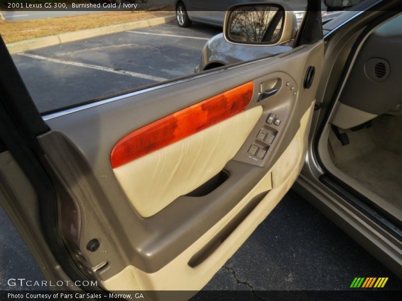 Burnished Gold / Ivory 2001 Lexus GS 300