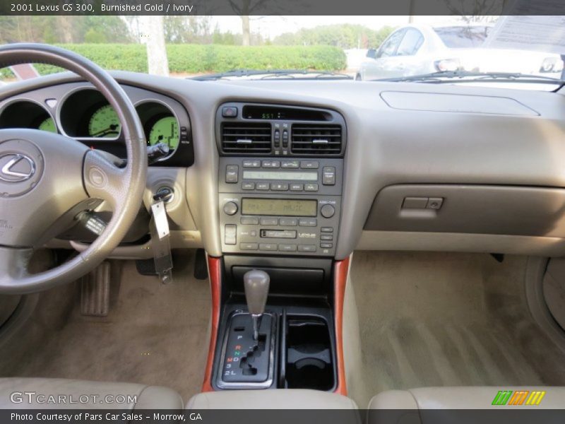 Dashboard of 2001 GS 300