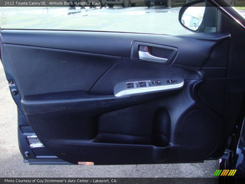 Attitude Black Metallic / Black 2012 Toyota Camry SE