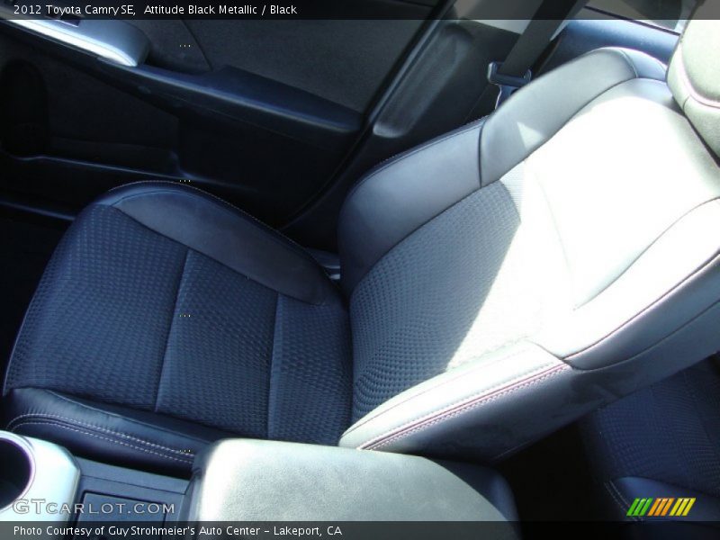 Attitude Black Metallic / Black 2012 Toyota Camry SE