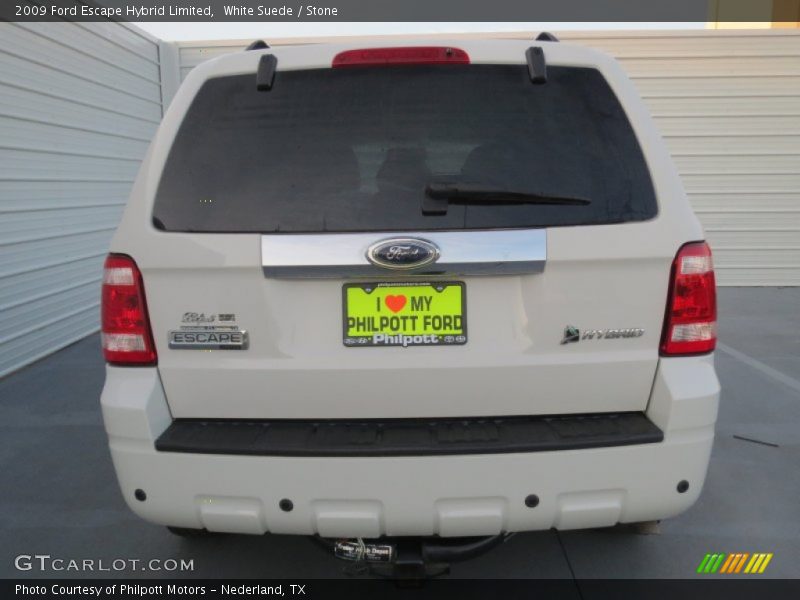 White Suede / Stone 2009 Ford Escape Hybrid Limited