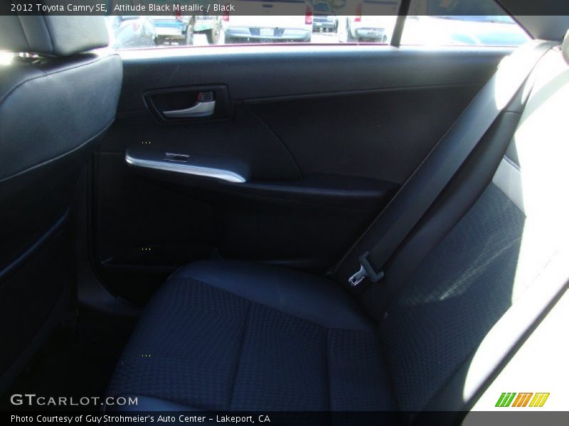 Attitude Black Metallic / Black 2012 Toyota Camry SE