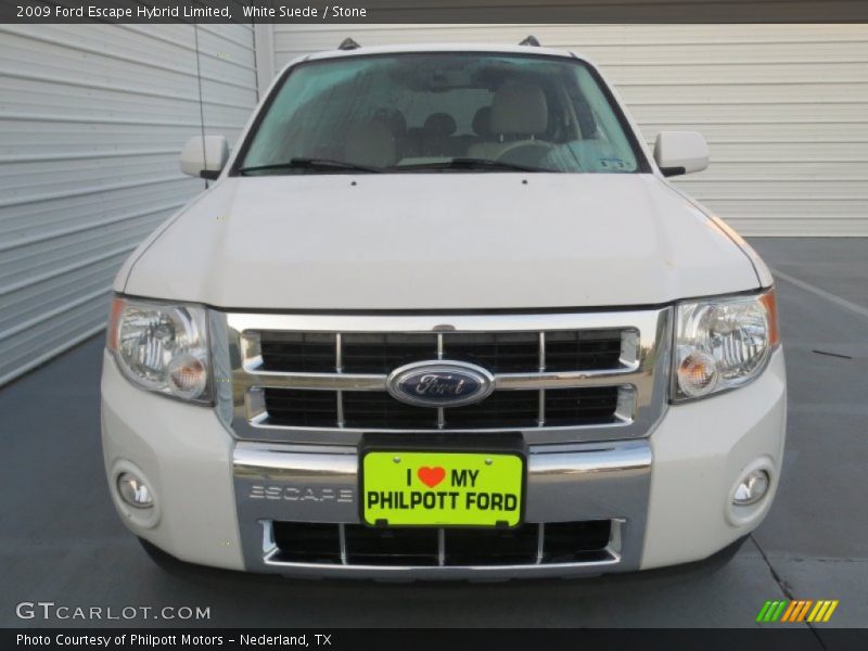 White Suede / Stone 2009 Ford Escape Hybrid Limited