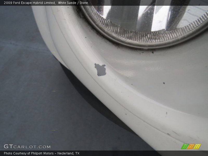 White Suede / Stone 2009 Ford Escape Hybrid Limited