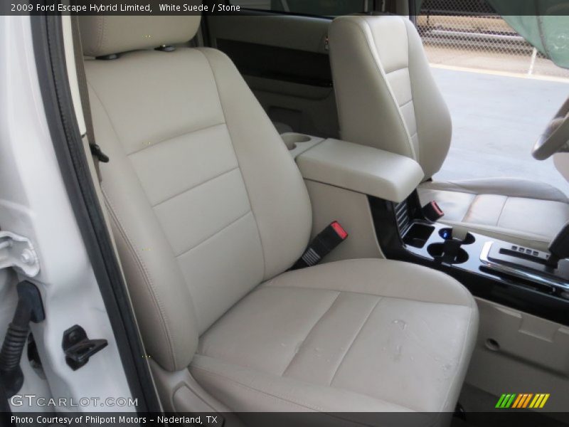 White Suede / Stone 2009 Ford Escape Hybrid Limited