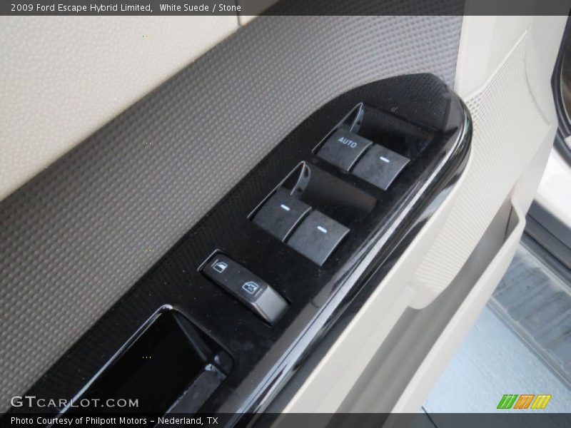White Suede / Stone 2009 Ford Escape Hybrid Limited