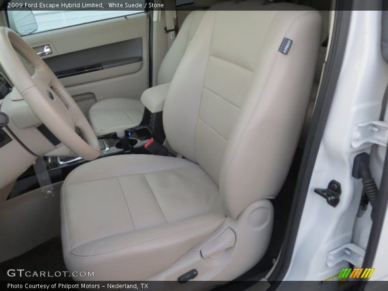 White Suede / Stone 2009 Ford Escape Hybrid Limited