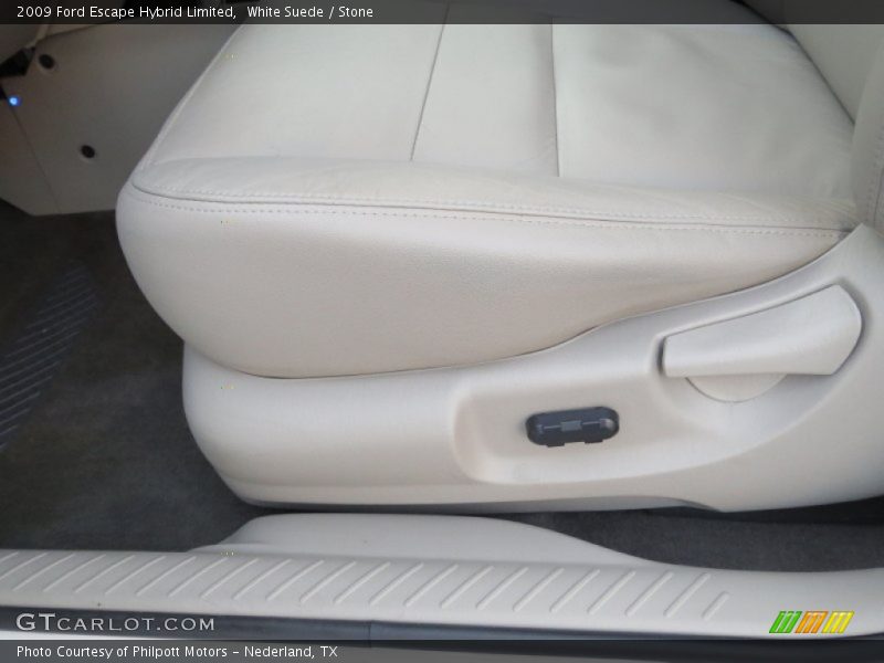 White Suede / Stone 2009 Ford Escape Hybrid Limited