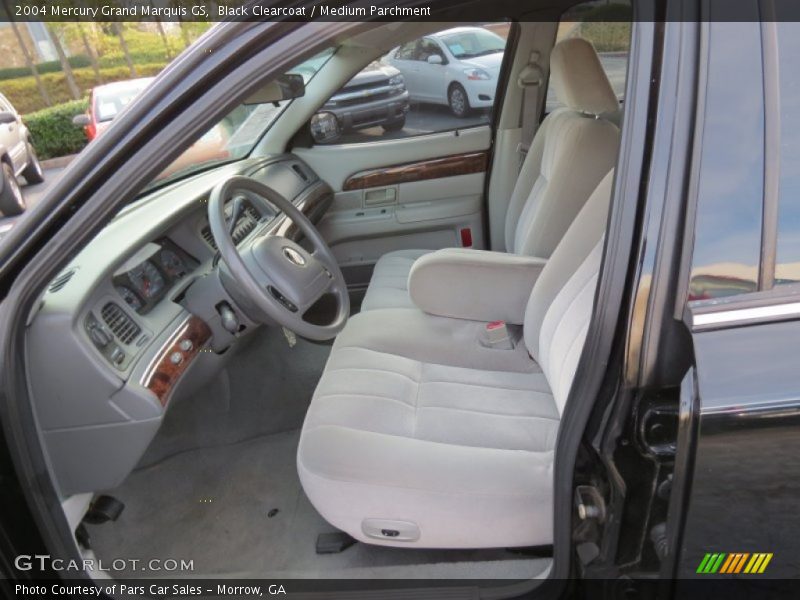 Black Clearcoat / Medium Parchment 2004 Mercury Grand Marquis GS