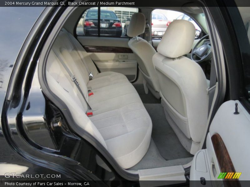 Black Clearcoat / Medium Parchment 2004 Mercury Grand Marquis GS