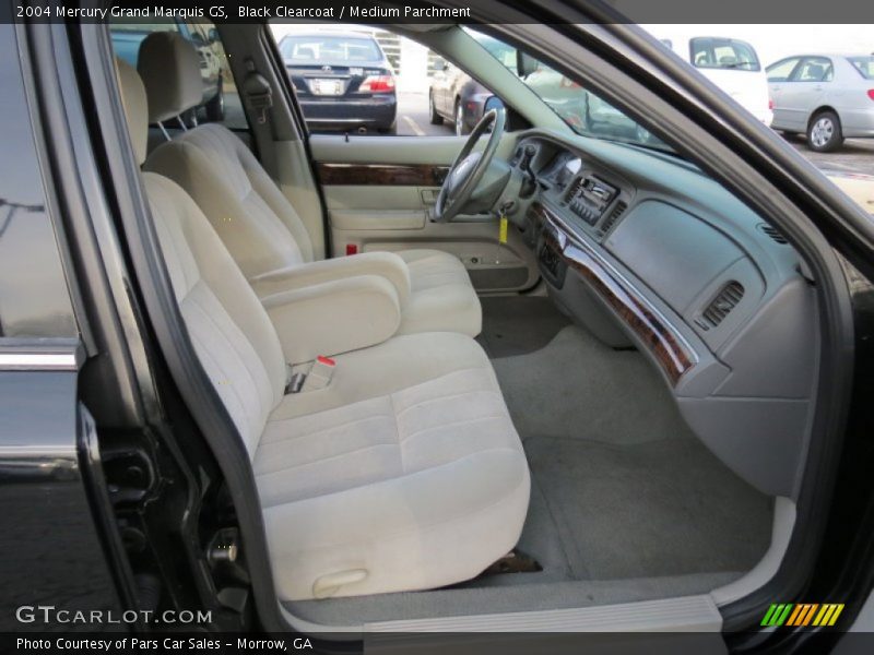 Black Clearcoat / Medium Parchment 2004 Mercury Grand Marquis GS