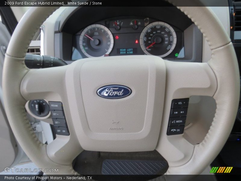  2009 Escape Hybrid Limited Steering Wheel