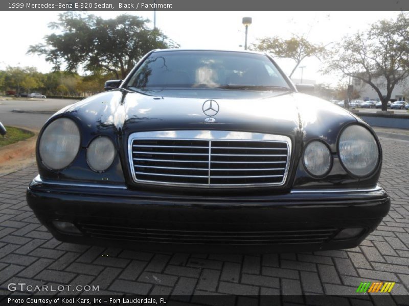 Black / Parchment 1999 Mercedes-Benz E 320 Sedan