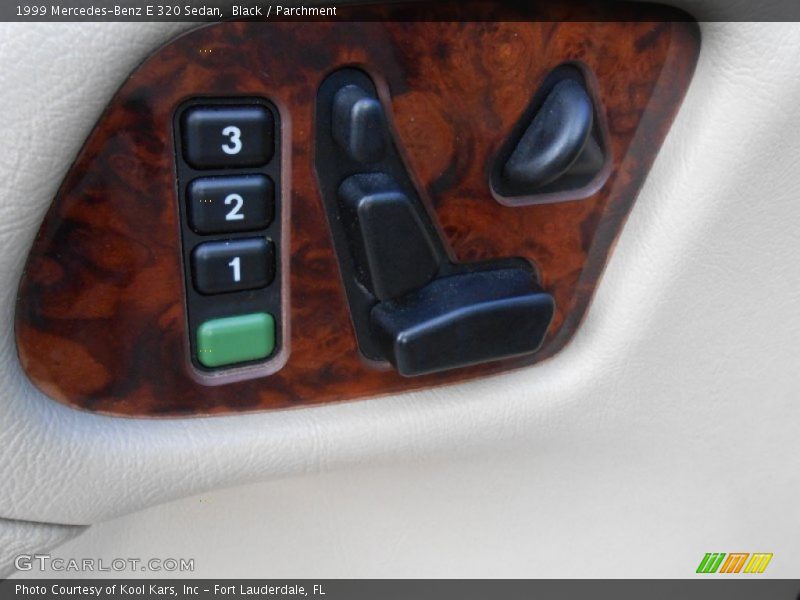 Controls of 1999 E 320 Sedan