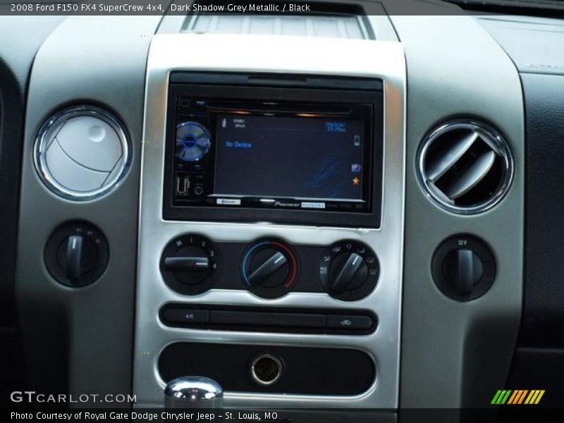 Dark Shadow Grey Metallic / Black 2008 Ford F150 FX4 SuperCrew 4x4