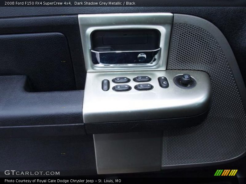 Dark Shadow Grey Metallic / Black 2008 Ford F150 FX4 SuperCrew 4x4