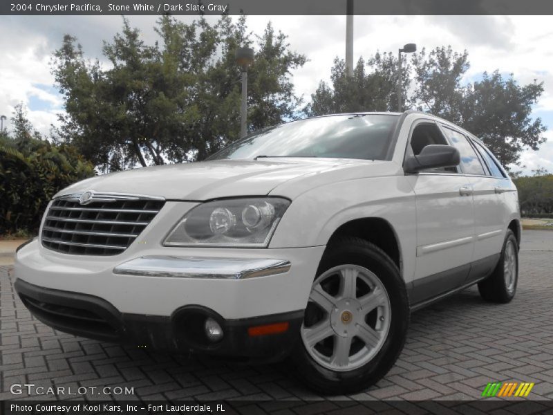 Stone White / Dark Slate Gray 2004 Chrysler Pacifica