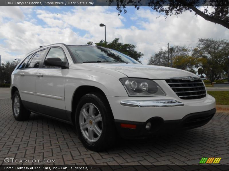 Stone White / Dark Slate Gray 2004 Chrysler Pacifica