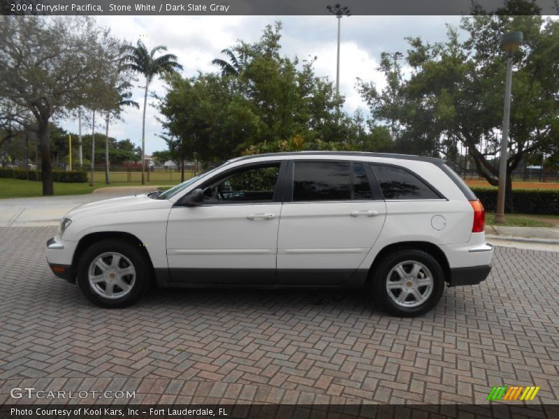 Stone White / Dark Slate Gray 2004 Chrysler Pacifica