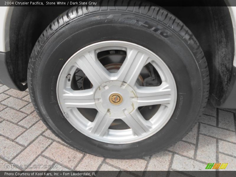 Stone White / Dark Slate Gray 2004 Chrysler Pacifica
